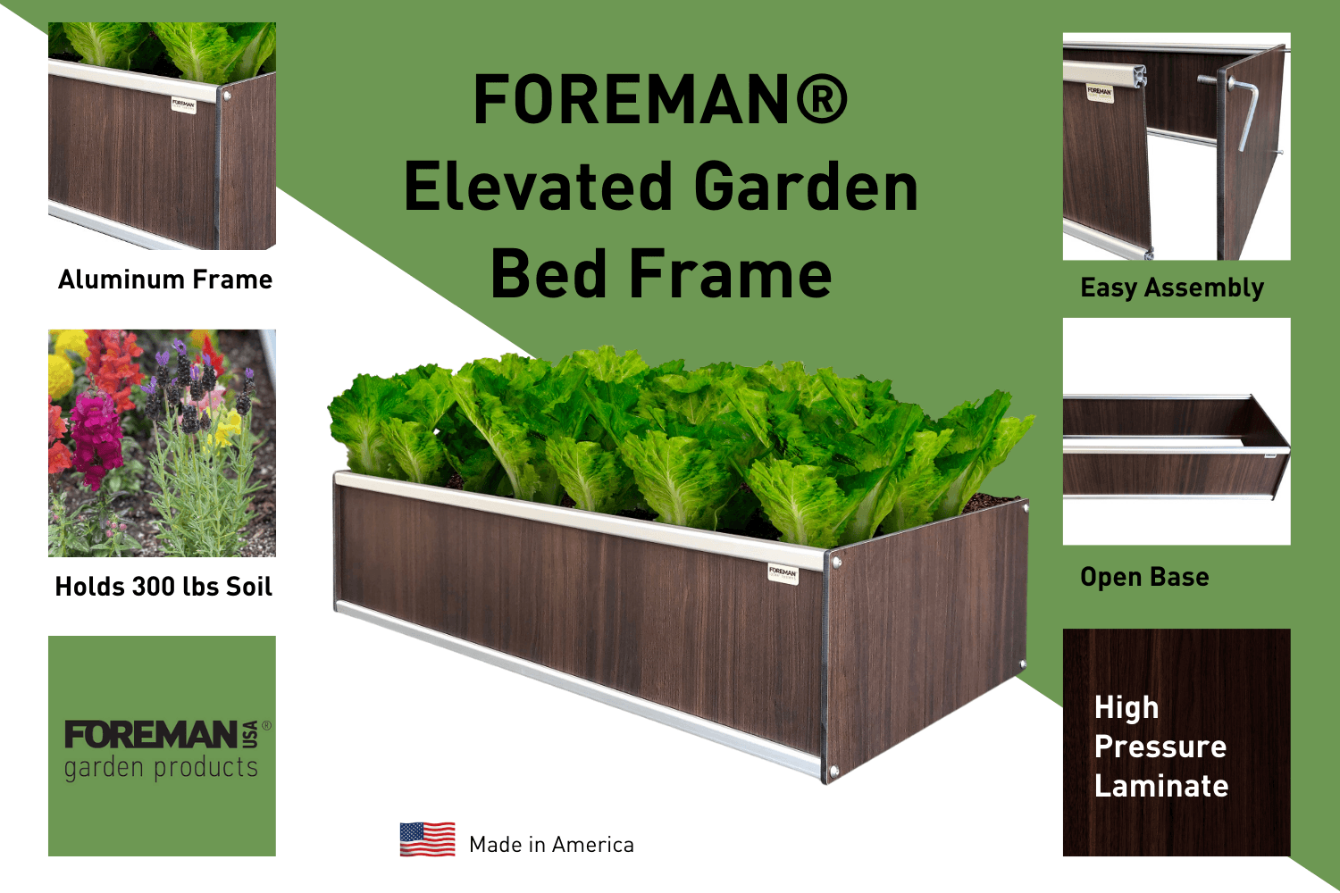 FOREMAN® Planter Box Frame - FOREMAN® Products
