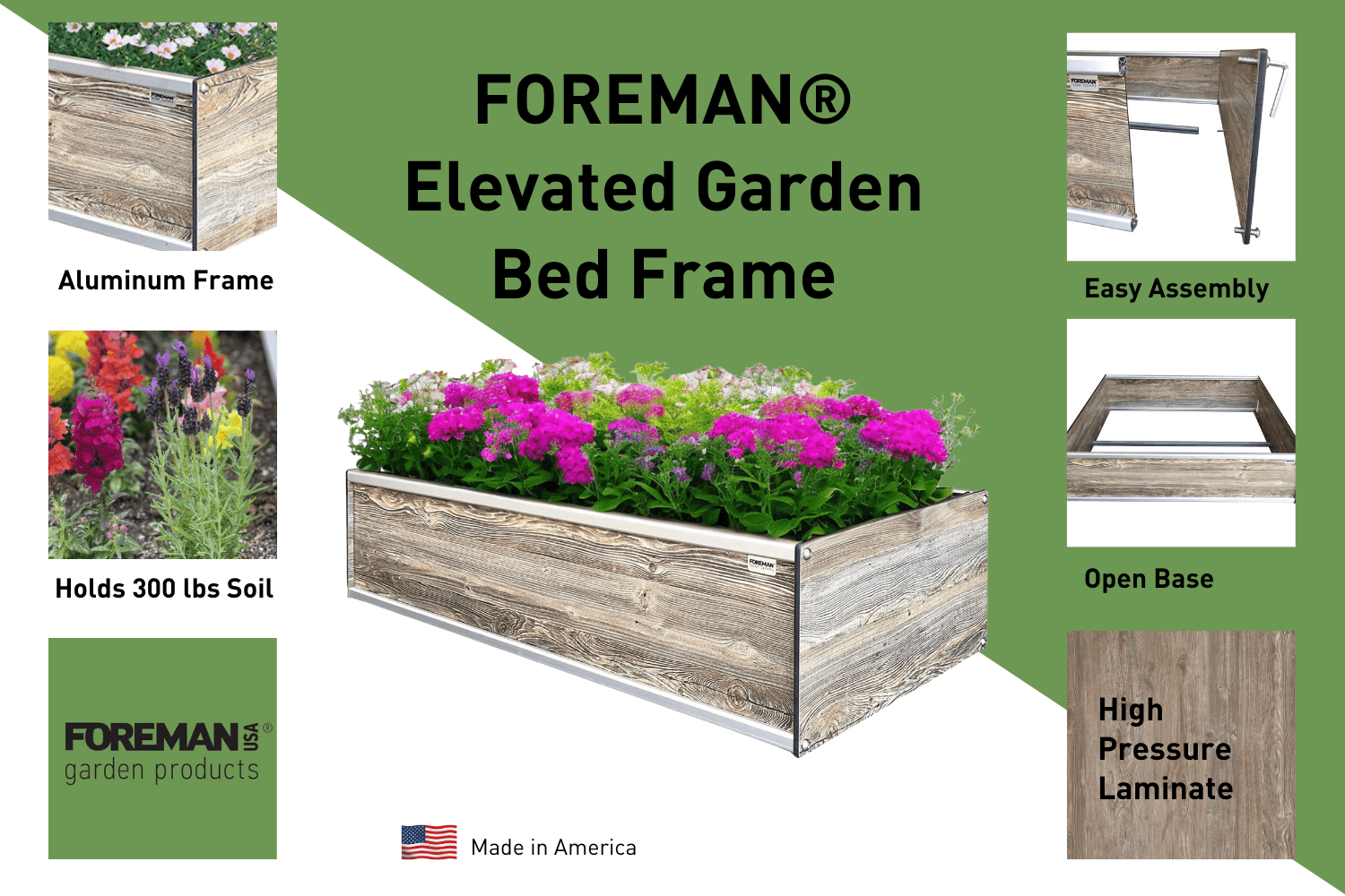 FOREMAN® Planter Box Frame - FOREMAN® Products