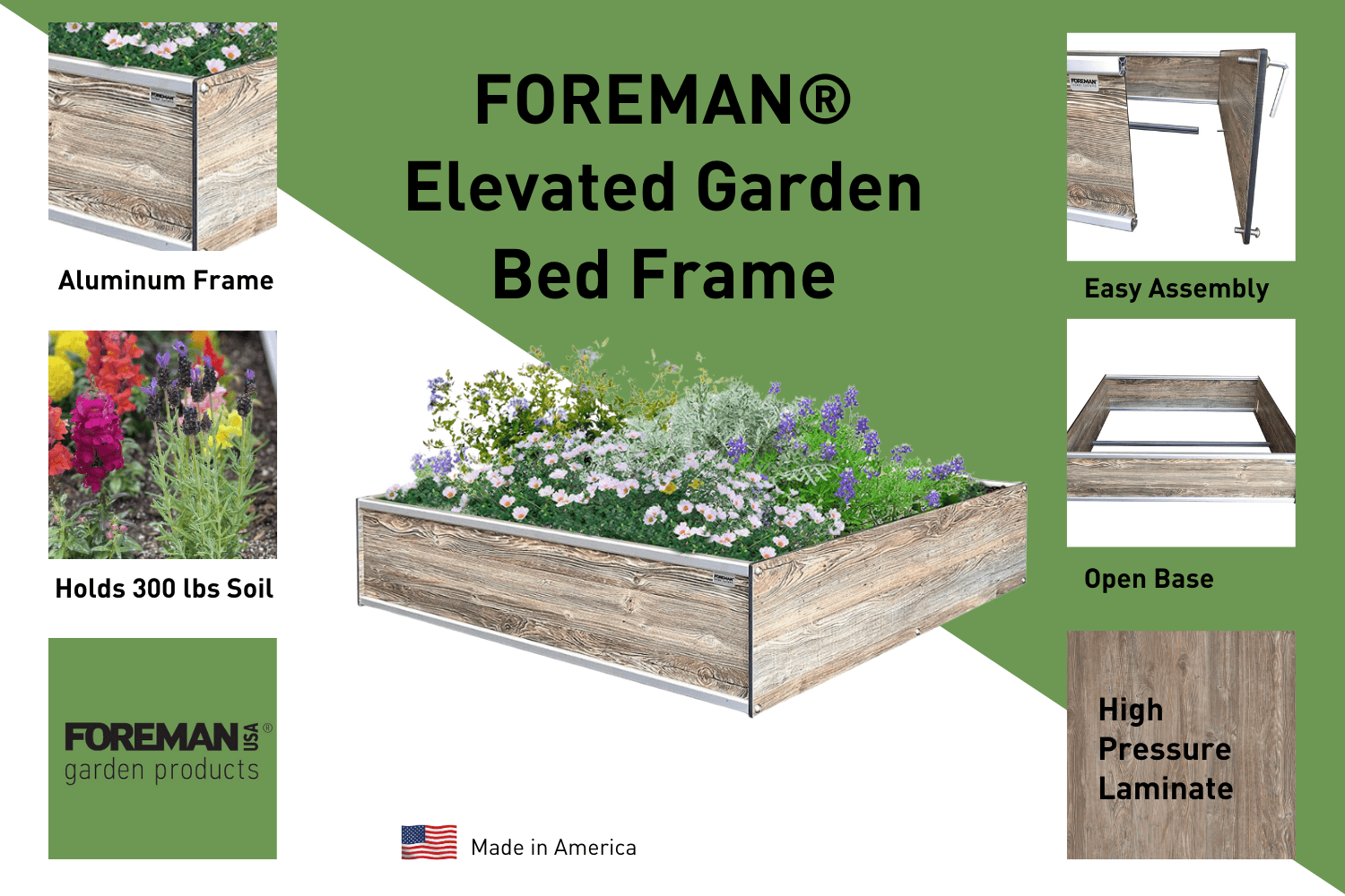 FOREMAN® Planter Box Frame - FOREMAN® Products