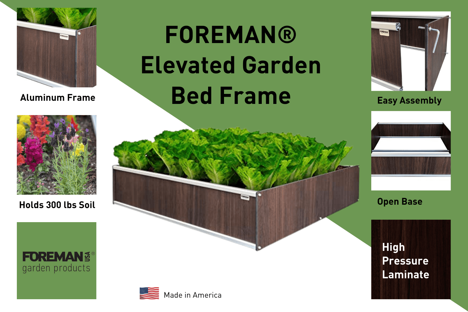 FOREMAN® Planter Box Frame - FOREMAN® Products