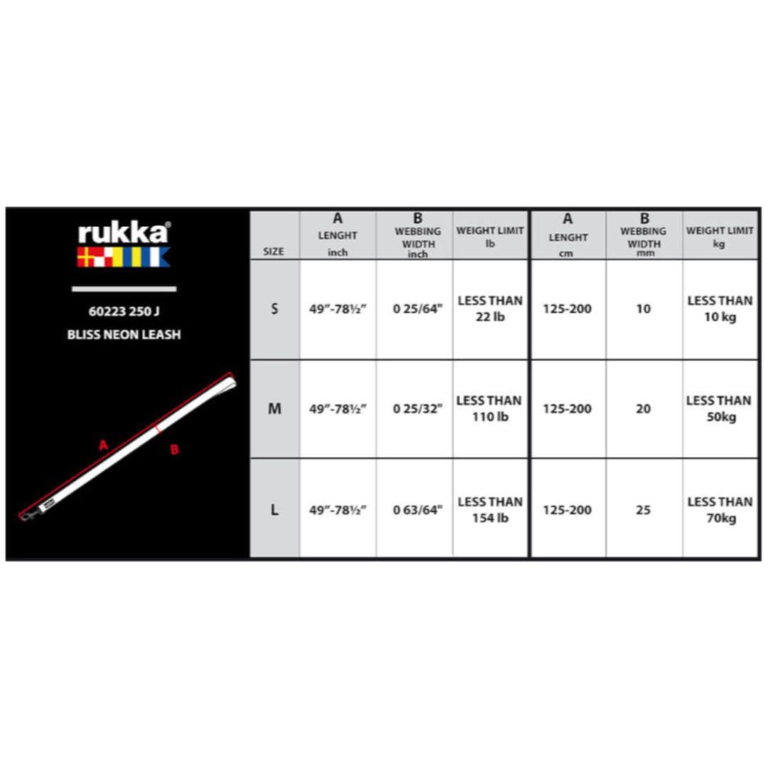 RUKKA® Bliss Neon Leash - FOREMAN® Products