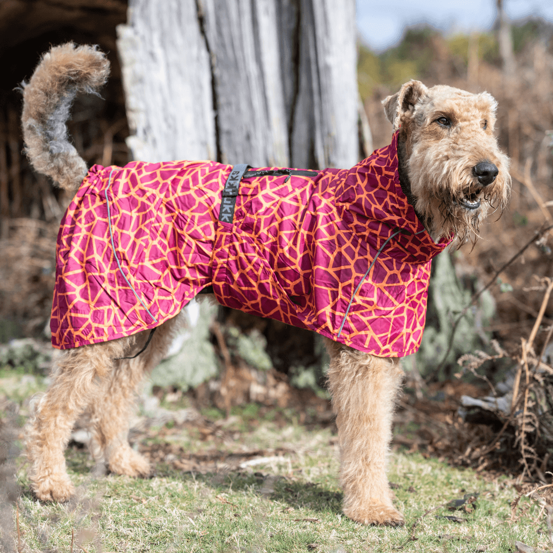 RUKKA® Hayton Warm Raincoat - Carmine - FOREMAN® Products