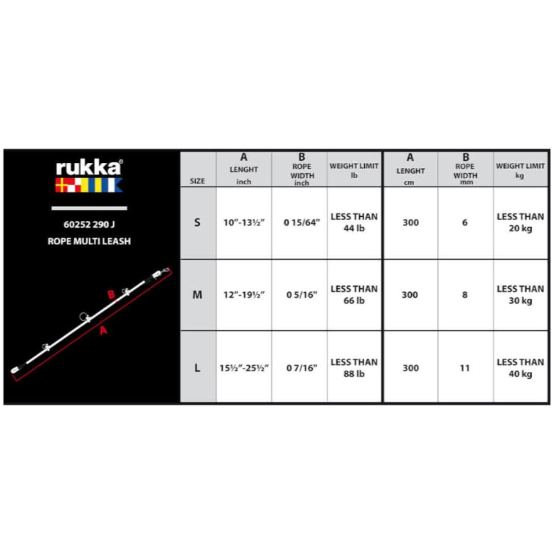 RUKKA® Rope Multileash - FOREMAN® Products