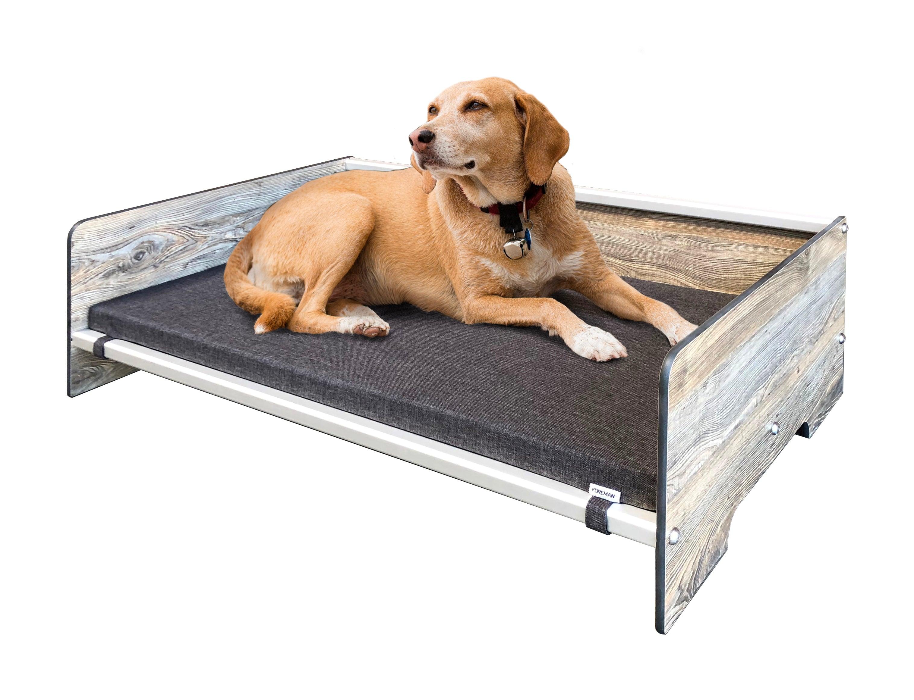 FOREMAN® Elevated Dog Bed with Washable Mattress Cover - FOREMAN® Products