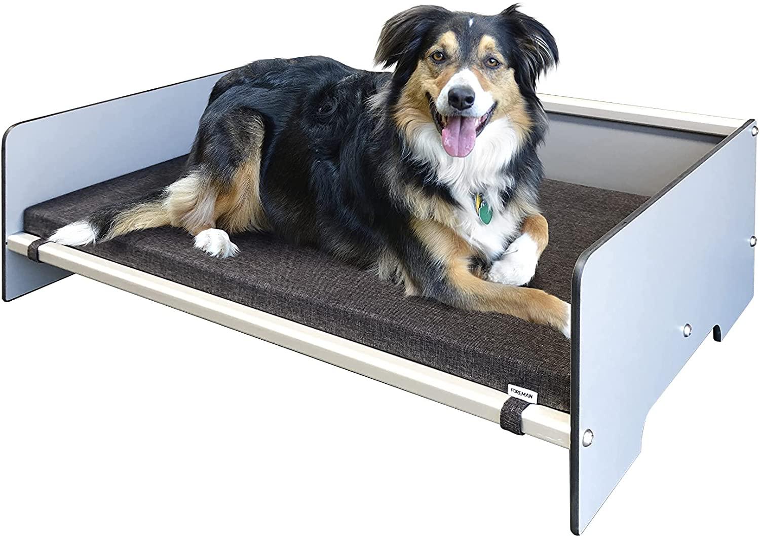 FOREMAN® Elevated Dog Bed with Washable Mattress Cover - FOREMAN® Products