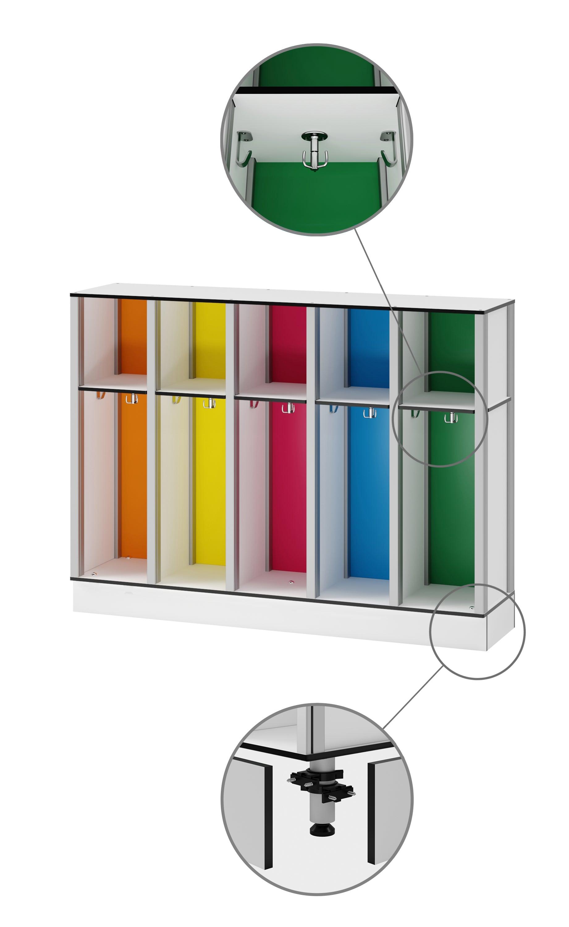 FOREMAN® Kids Cubby / Locker with Clothes Hooks - FOREMAN® Products