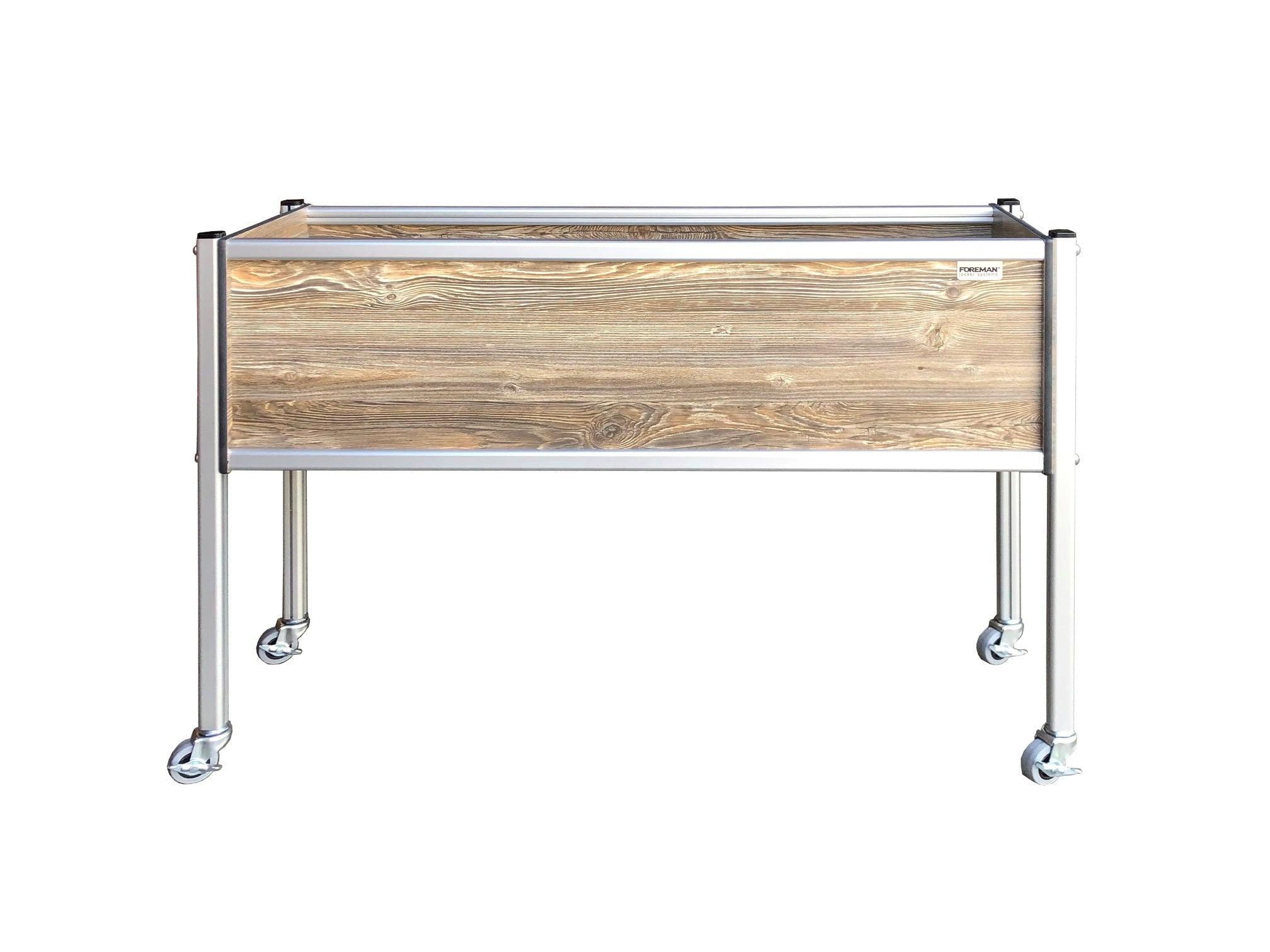 FOREMAN® Narrow Raised Garden Bed w/ Wheels - FOREMAN® Products