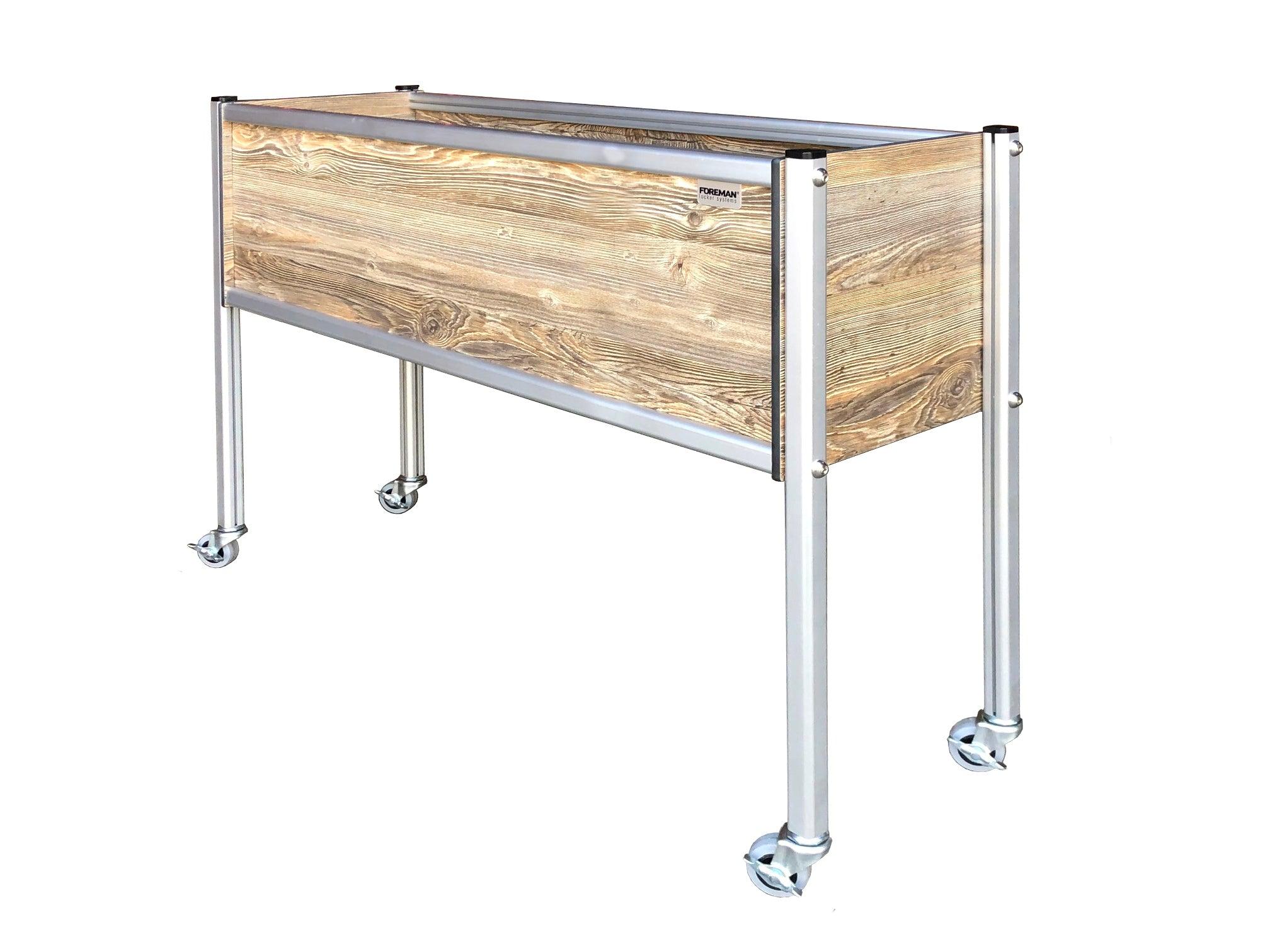 FOREMAN® Narrow Raised Garden Bed w/ Wheels - FOREMAN® Products
