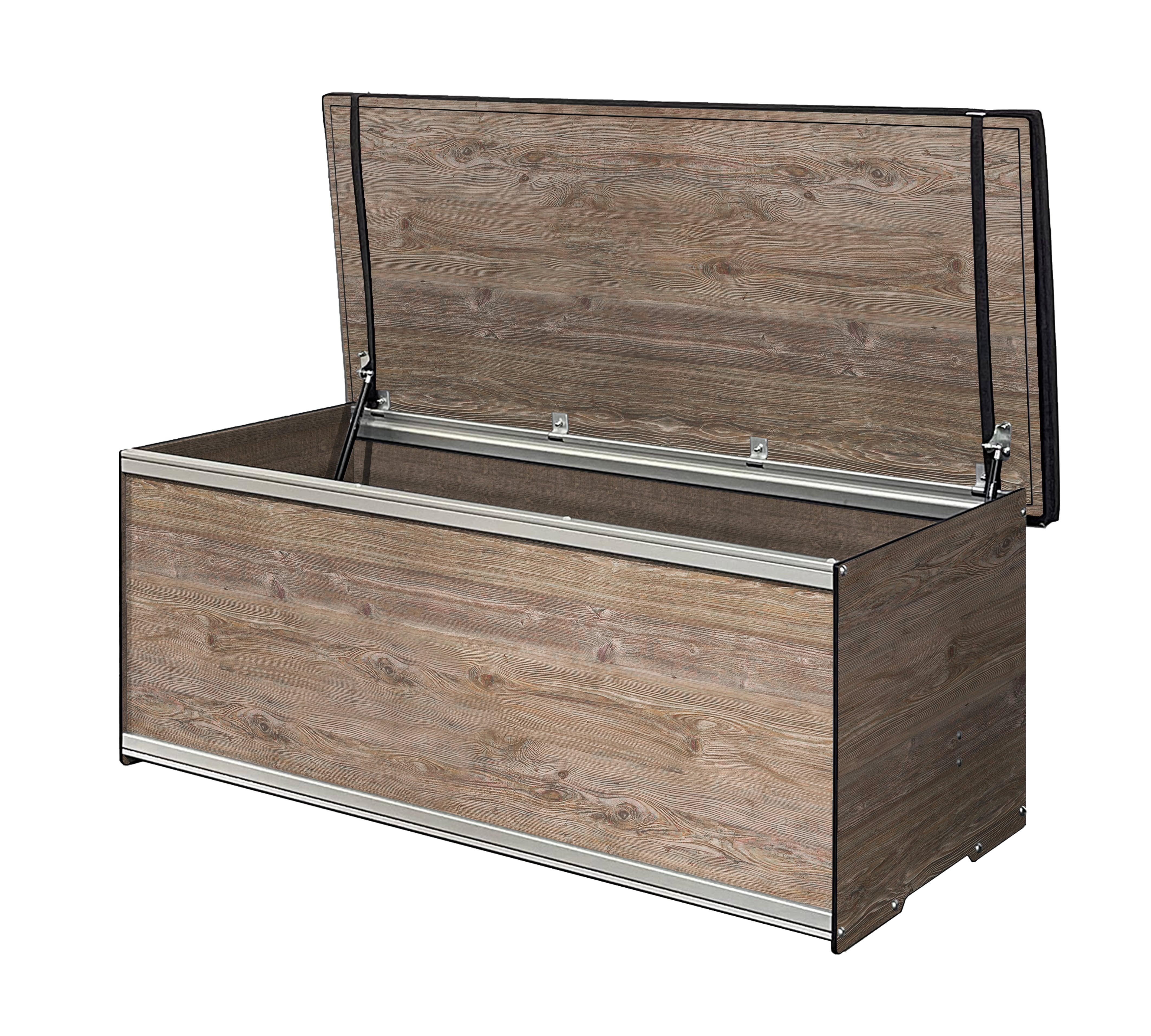 FOREMAN® Outdoor Deck Box with Cushion & Cover - FOREMAN® Products