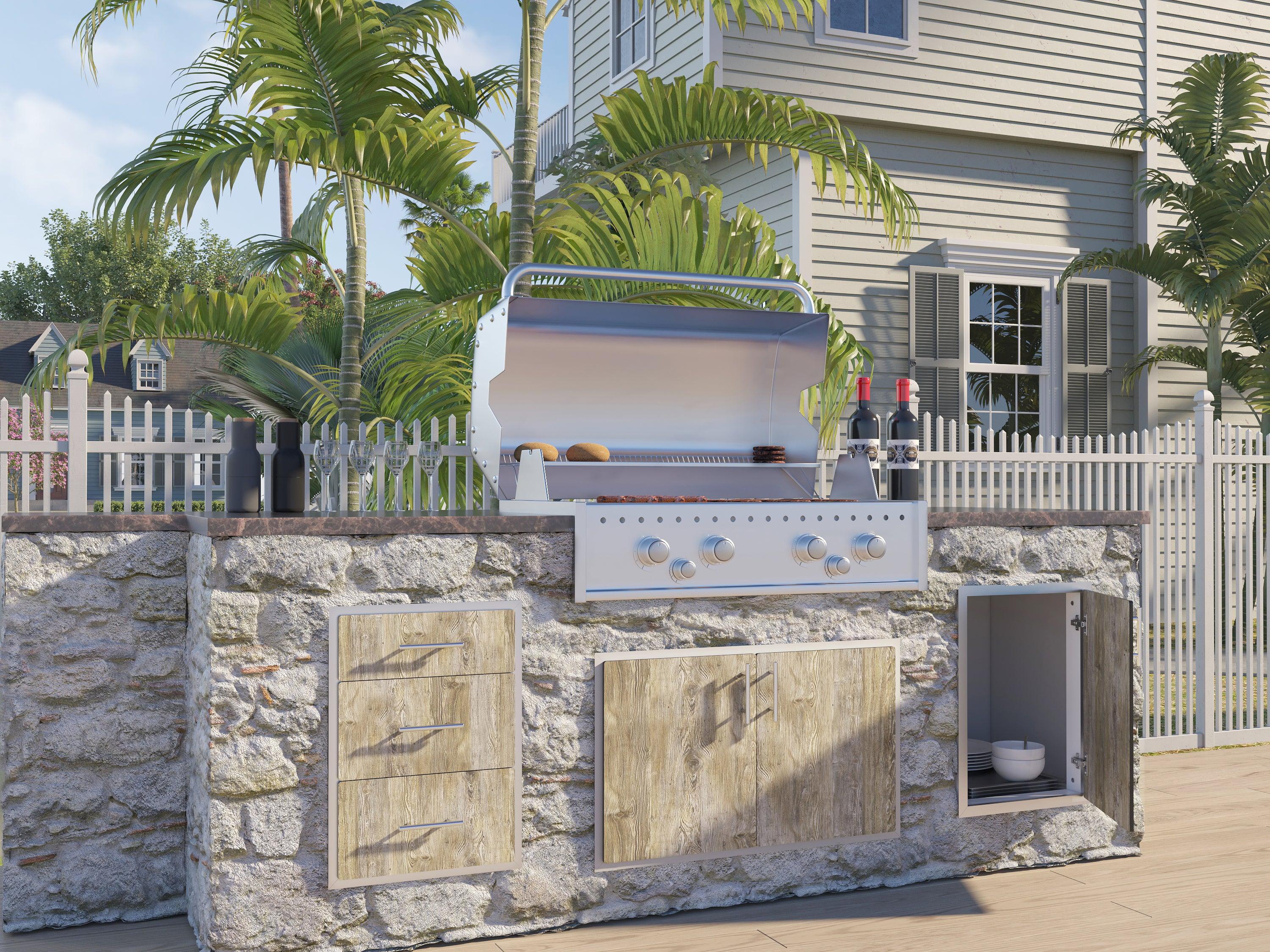 FOREMAN® Outdoor Kitchen Cabinet Door - Single Door - FOREMAN® Products