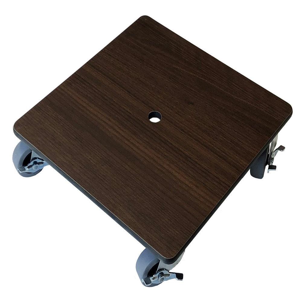 FOREMAN® Wood Grain Plant Caddy With Wheels - FOREMAN® Products