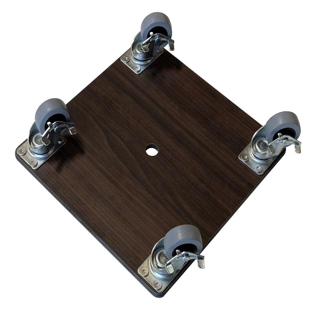 FOREMAN® Wood Grain Plant Caddy With Wheels - FOREMAN® Products