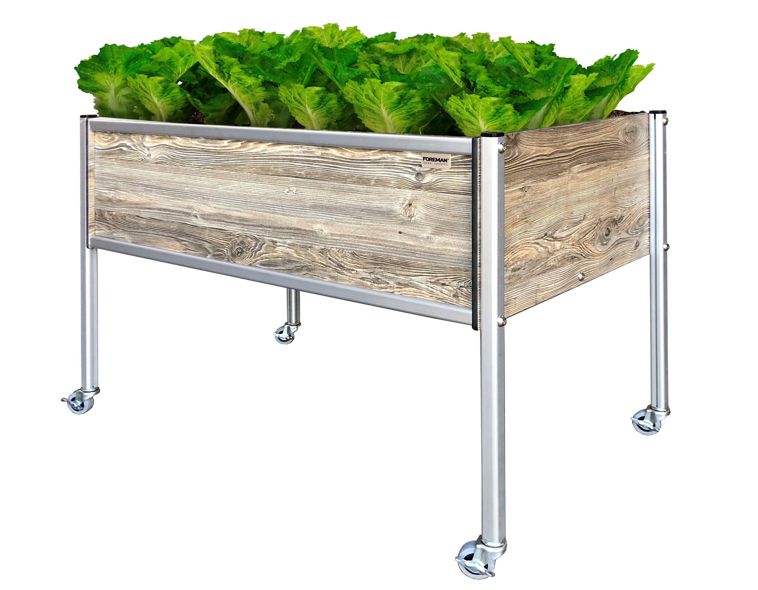 FOREMAN® XL Raised Garden Bed on legs with wheels - FOREMAN® Products