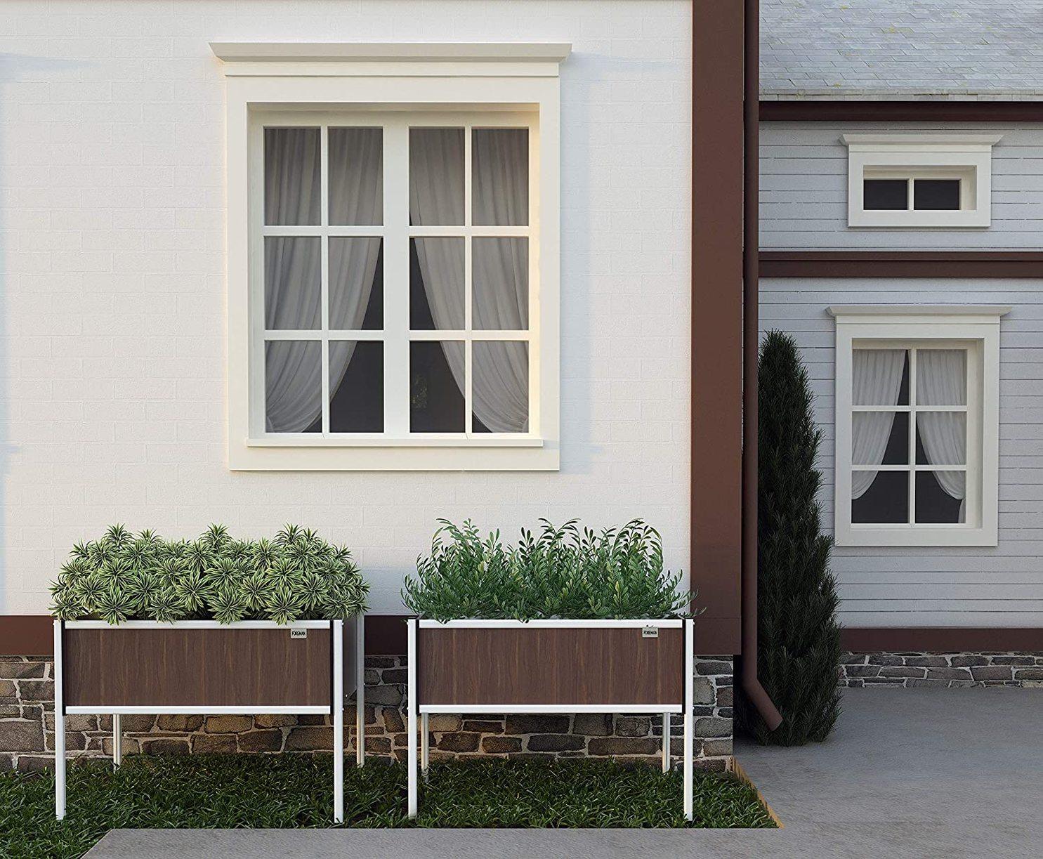 FOREMAN® XL Raised Garden Bed on legs with wheels - FOREMAN® Products