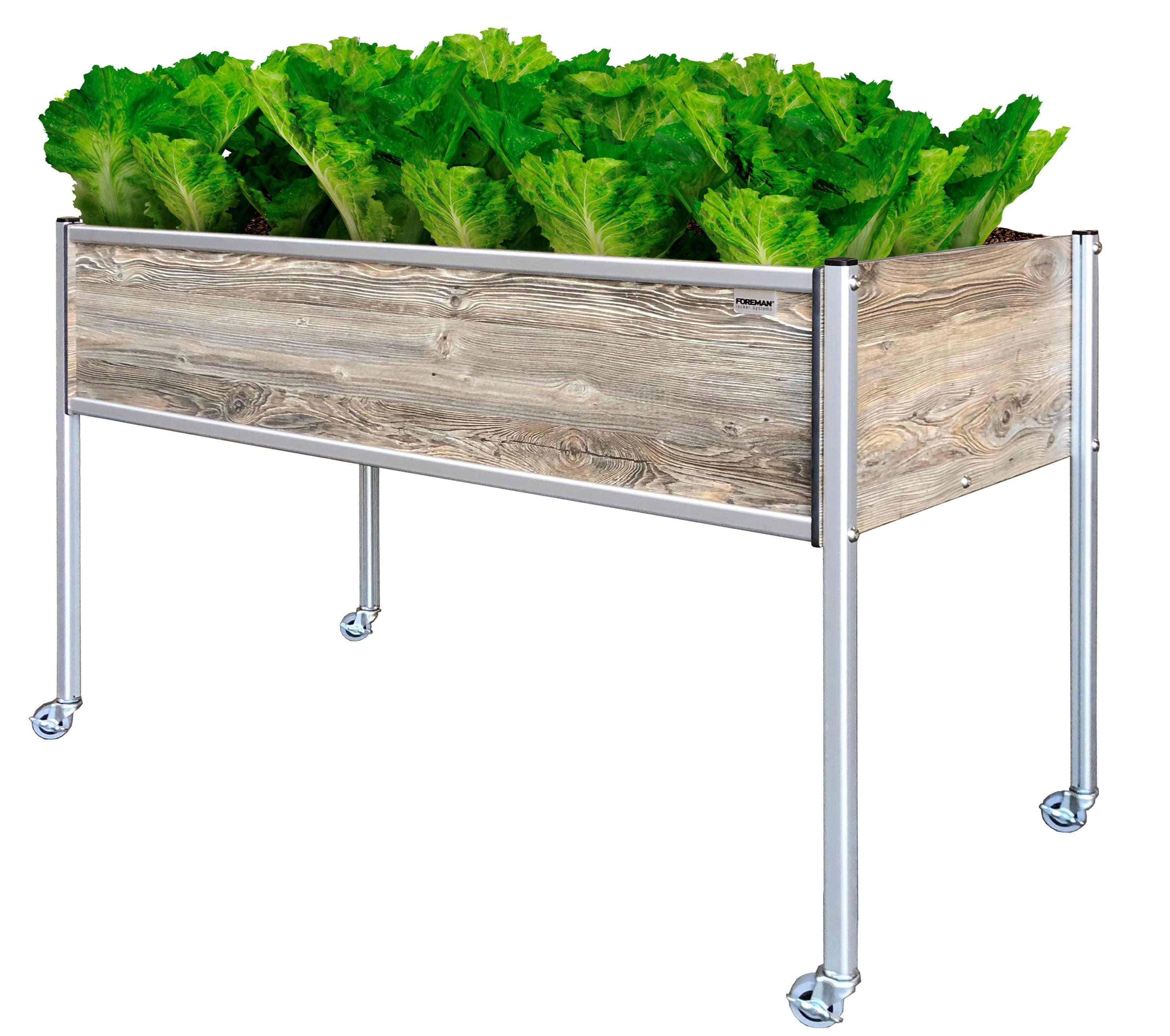 FOREMAN® XL Raised Garden Bed on legs with wheels - FOREMAN® Products