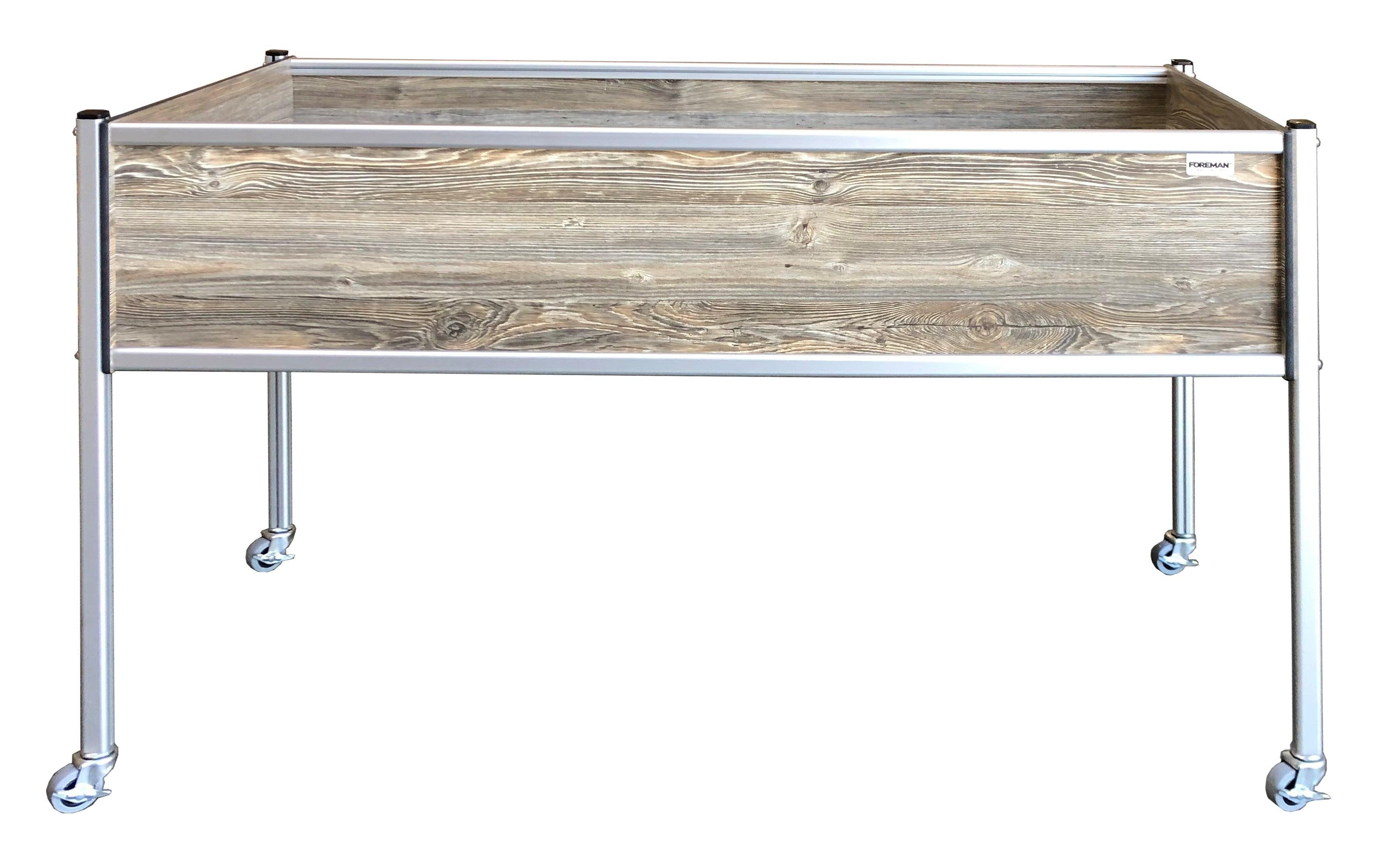 FOREMAN® XL Raised Garden Bed on legs with wheels - FOREMAN® Products