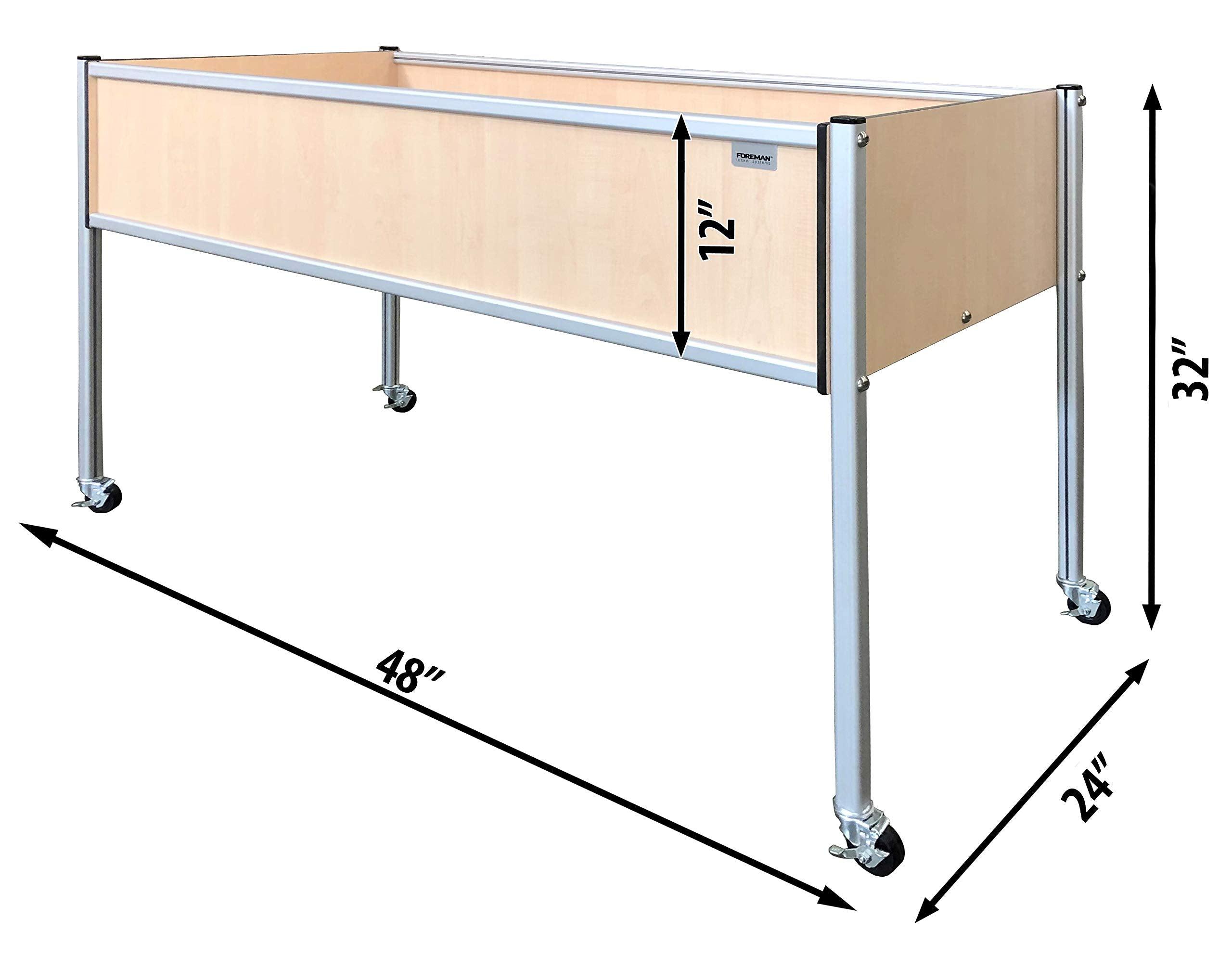 FOREMAN® XL Raised Garden Bed on legs with wheels - FOREMAN® Products