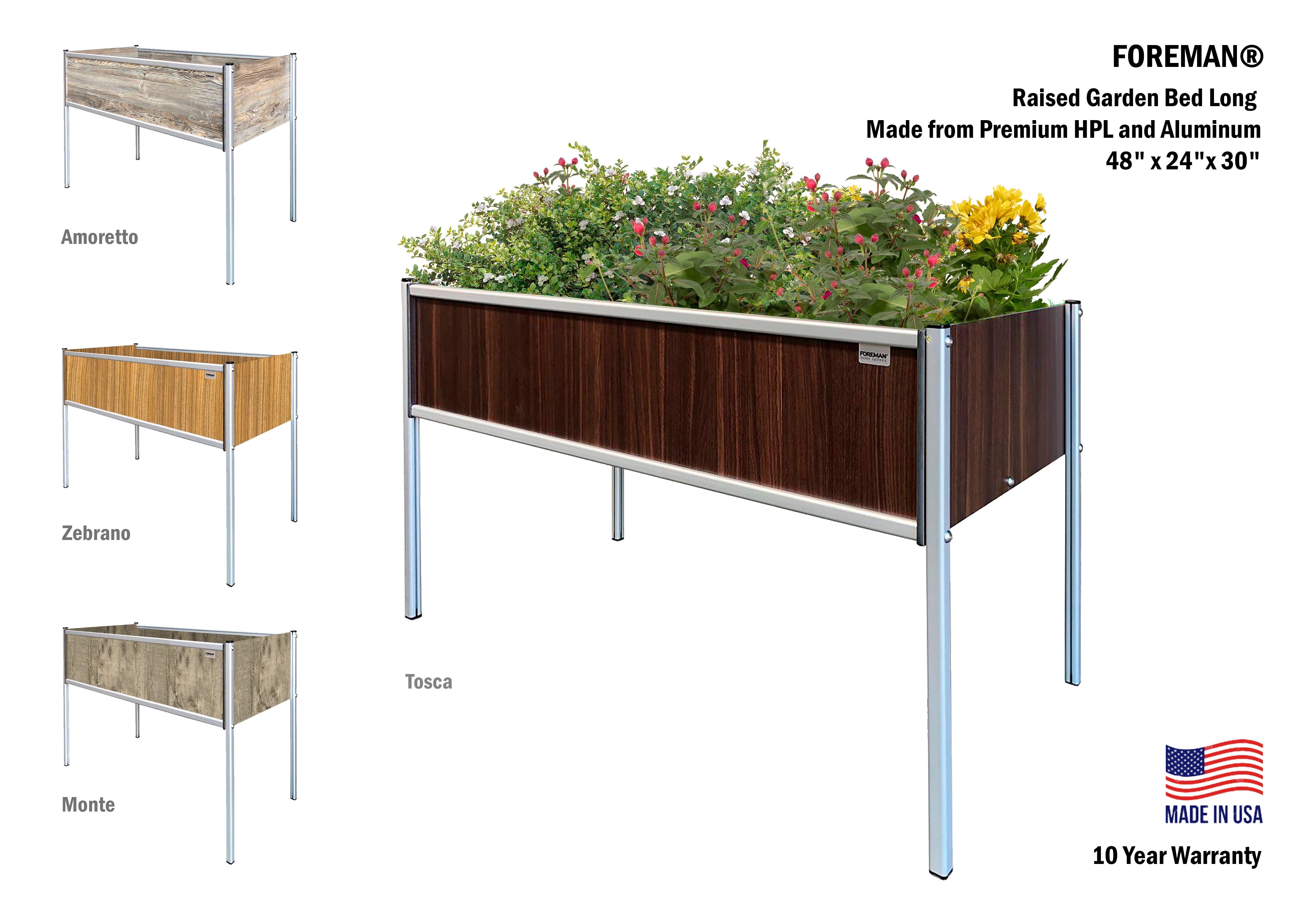 FOREMAN® XL Raised Garden Bed w/ legs - FOREMAN® Products