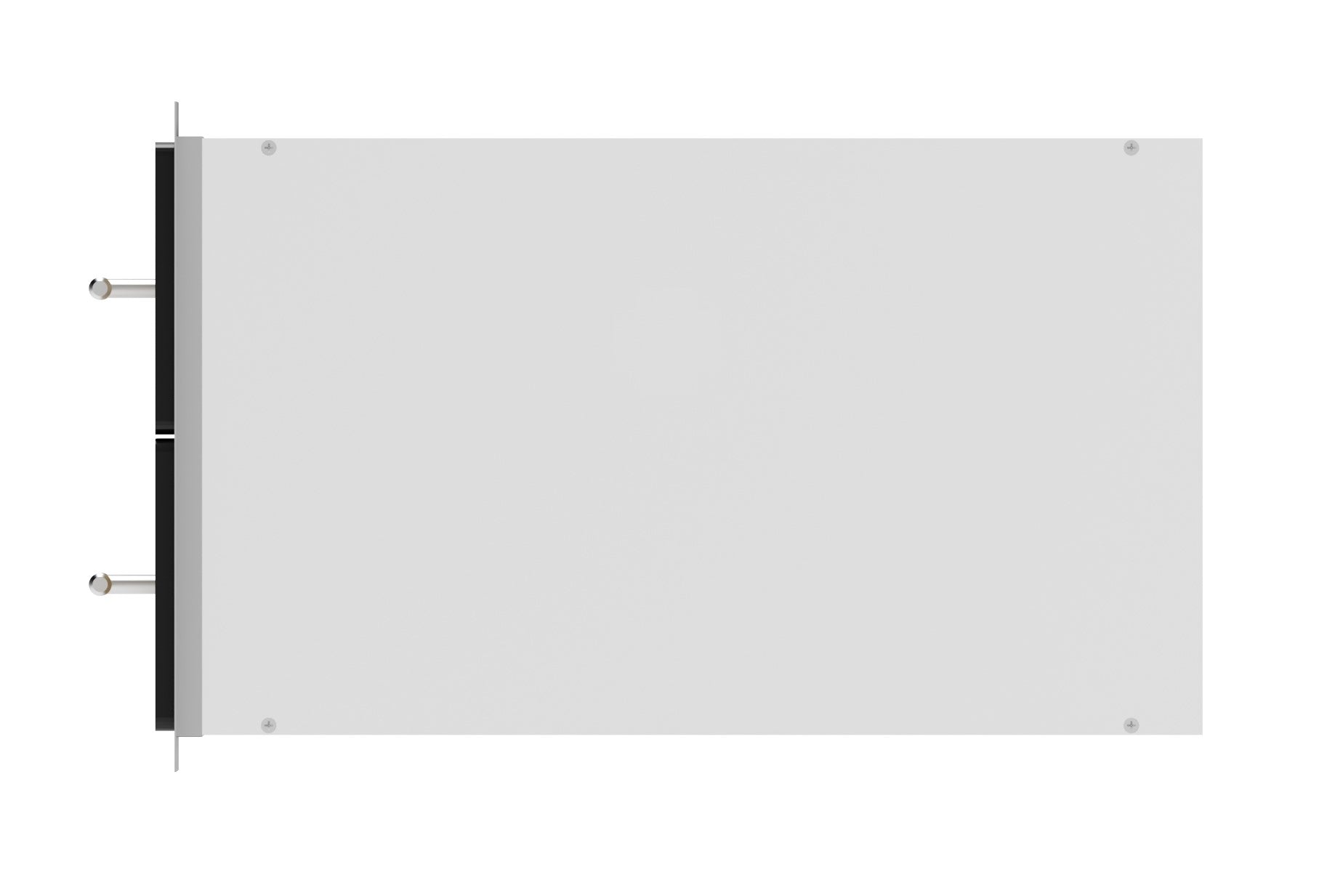 Outdoor Kitchen Drawer Premium HPL Plastic for BBQ Island, Grilling Station and Outside Cabinet, Double 17"Wx12"Hx21"D