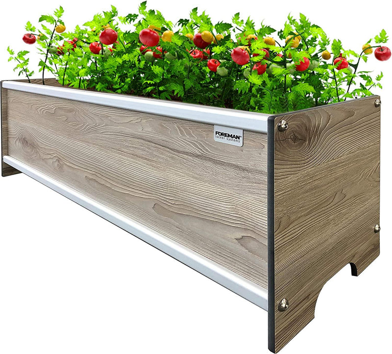 FOREMAN® Raised Garden Bed - Elevated w/ Drainage