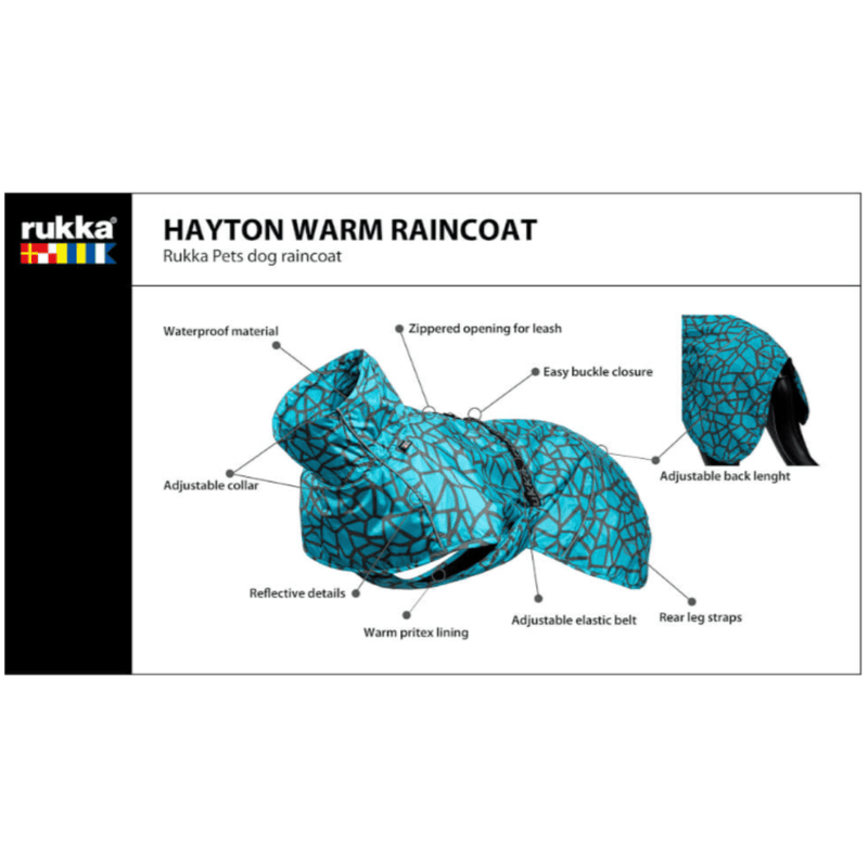 RUKKA® Hayton Warm Raincoat - Carmine - FOREMAN® Products