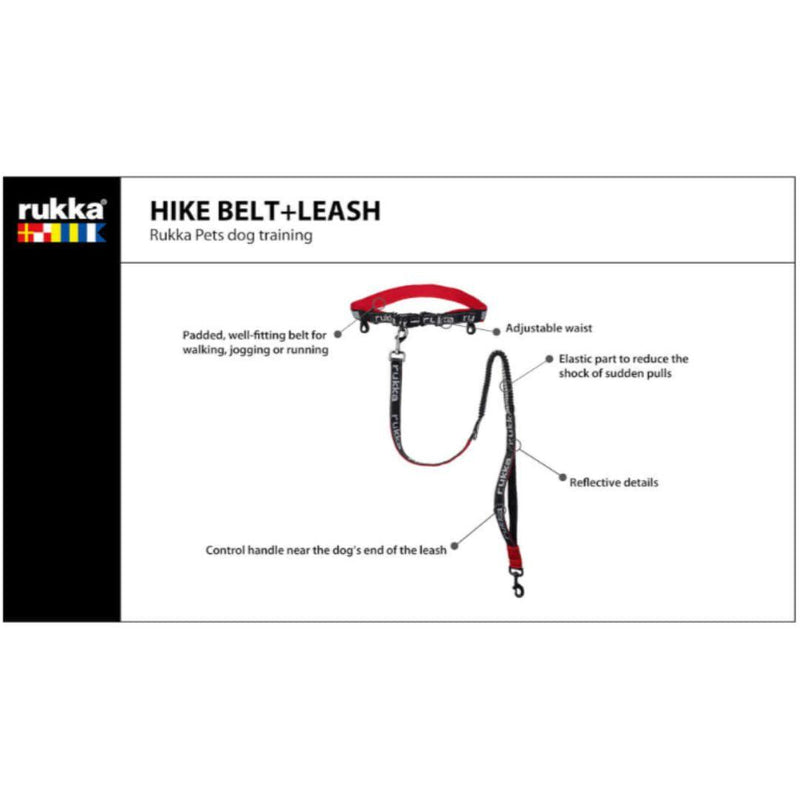 RUKKA® Hike Run Belt + Leash