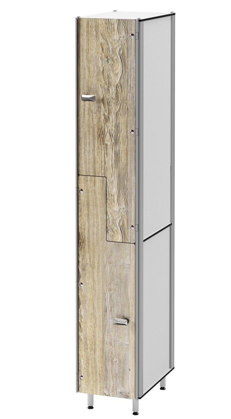 Преміальний фенольний Z-Tier Outdoor Locker з інтегрованим алюмінієвим профілем, важким, водно-стійким.