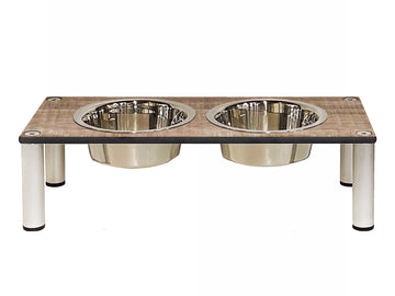 Elevated Outdoor Dog Bowl Set
